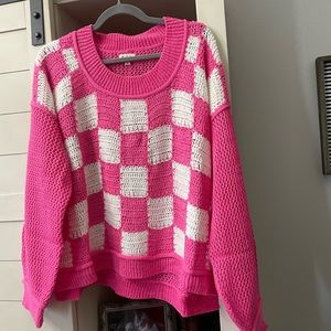 POL brand Barbie pink sweater